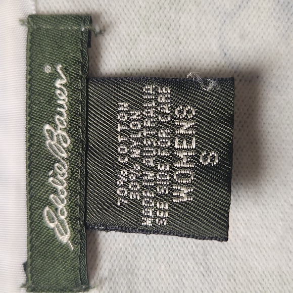 Eddie Bauer womens small button-up cardigan floral spring print yellow blue gree - Picture 3 of 4